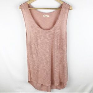 Madewell Anthem Scoop Tank Top XL
